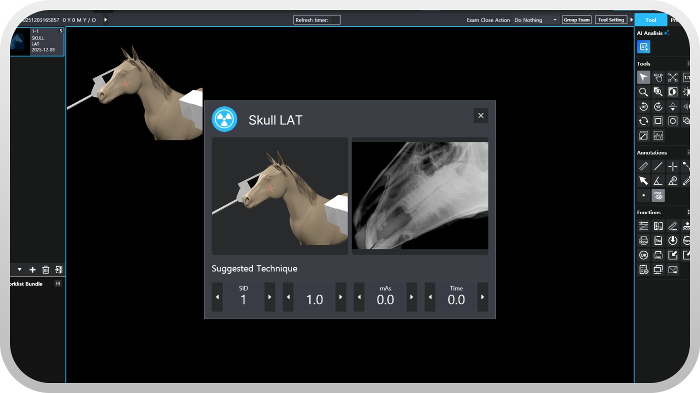 User-Friendly Interface and Measurement Tools